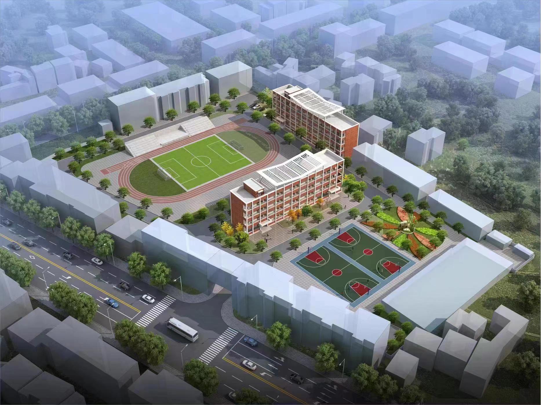 监利市毛市中学校园建设工程